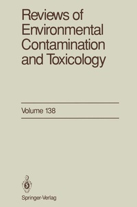 Abbildung von: Reviews of Environmental Contamination and Toxicology - Springer