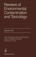 Cover: Reviews of Environmental Contamination and Toxicology - Springer