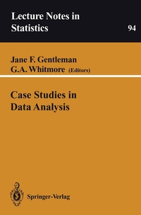 Enlarge image Cover: Case Studies in Data Analysis - Springer