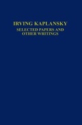 Cover: Selected Papers and Other Writings - Springer