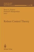 Cover: Robust Control Theory - Springer