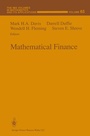 Cover: Mathematical Finance - Springer
