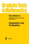 Cover: Integration and Probability - Springer