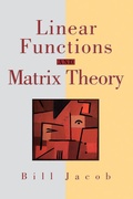 Cover: Linear Functions and Matrix Theory - Springer