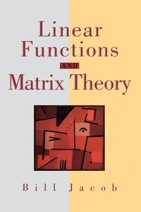 Abbildung von: Linear Functions and Matrix Theory - Springer