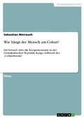 Cover: Wie h&auml;ngt der Mensch am Coltan? - GRIN Verlag