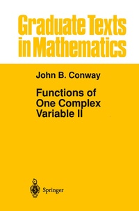Abbildung von: Functions of One Complex Variable II - Springer