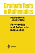 Cover: Polynomials and Polynomial Inequalities - Springer