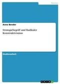 Cover: Strategiebegriff und Radikaler Konstruktivismus - Grin Verlag