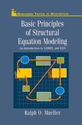 Cover: Basic Principles of Structural Equation Modeling - Springer