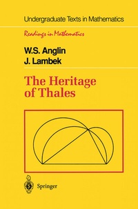Abbildung von: The Heritage of Thales - Springer