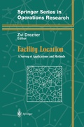 Cover: Facility Location - Springer