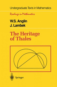Abbildung von: The Heritage of Thales - Springer
