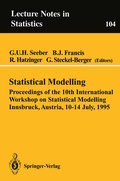 Cover: Statistical Modelling - Springer