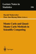 Cover: Monte Carlo and Quasi-Monte Carlo Methods in Scientific Computing - Springer