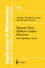 Cover: Discrete-Time Markov Control Processes - Springer