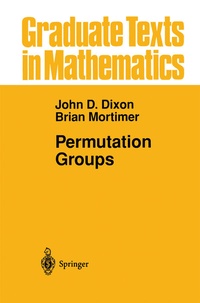 Abbildung von: Permutation Groups - Springer
