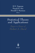 Cover: Statistical Theory and Applications - Springer