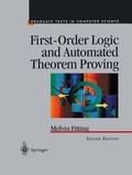 Cover: First-Order Logic and Automated Theorem Proving - Springer