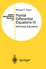 Cover: Partial Differential Equations III - Springer