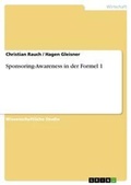 Cover: Sponsoring-Awareness in der Formel 1 - Grin Verlag
