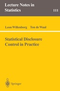 Cover: Statistical Disclosure Control in Practice - Springer