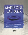 Cover: The Maple&reg; O.D.E. Lab Book - Springer