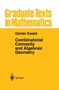 Cover: Combinatorial Convexity and Algebraic Geometry - Springer