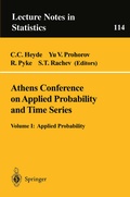 Cover: Athens Conference on Applied Probability and Time Series Analysis - Springer