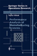 Cover: Performance Analysis of Manufacturing Systems - Springer