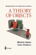 Cover: A Theory of Objects - Springer