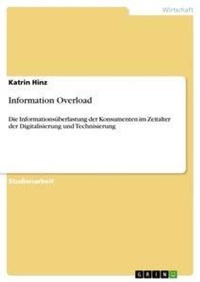 Enlarge image Cover: Information Overload - Grin Verlag