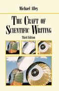 Cover: The Craft of Scientific Writing - Springer