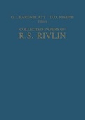 Cover: Collected Papers of R.S. Rivlin - Springer