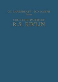 Enlarge image Cover: Collected Papers of R.S. Rivlin - Springer