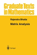 Cover: Matrix Analysis - Springer
