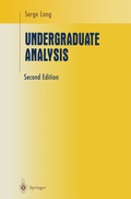 Cover: Undergraduate Analysis - Springer