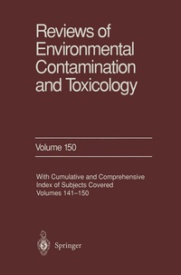 Abbildung von: Reviews of Environmental Contamination and Toxicology - Springer