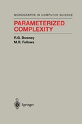 Cover: Parameterized Complexity - Springer