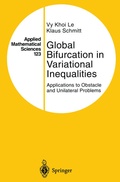Cover: Global Bifurcation in Variational Inequalities - Springer