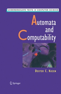 Enlarge image Cover: Automata and Computability - Springer