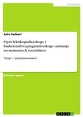 Cover: Opyt leksikograficeskogo i funkcional'no-pragmaticeskogo opisanija sovremennych sociolektov - Grin Verlag