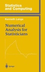 Cover: Numerical Analysis for Statisticians - Springer