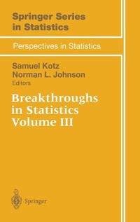 Enlarge image Cover: Breakthroughs in Statistics - Springer