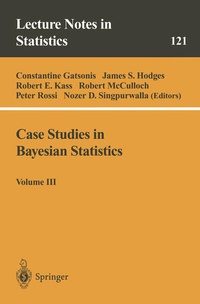 Enlarge image Cover: Case Studies in Bayesian Statistics - Springer