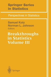 Enlarge image Cover: Breakthroughs in Statistics - Springer