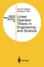 Cover: Linear Operator Theory in Engineering and Science - Springer