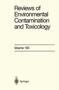 Cover: Reviews of Environmental Contamination and Toxicology - Springer