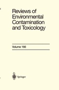 Cover: Reviews of Environmental Contamination and Toxicology 166 - Springer
