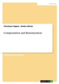 Cover: Compensation and Remuneration - Grin Verlag